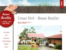 Tablet Screenshot of bauer-beelitz.de